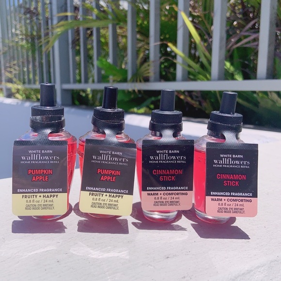 BBW Pumpkin apple & Cinnamon stick wallflower refills set - Picture 6 of 10